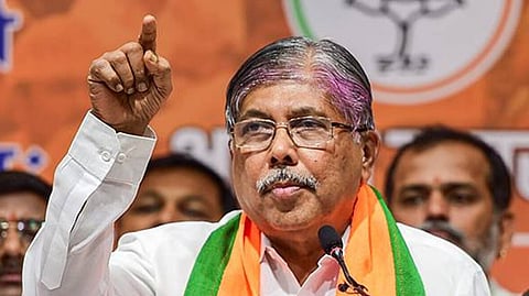 chandrakant patil said dr babasaheb ambedkar Bhaurao Patil mahatma phule begged for schools   