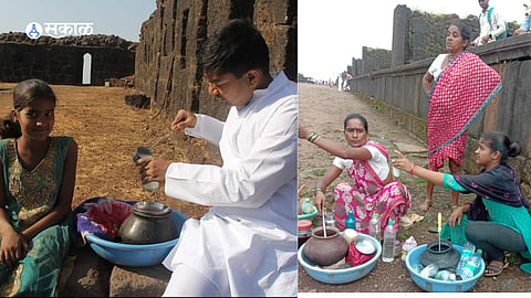Komal Shinde a girl selling buttermilk at Raigad will get financial help pune  
