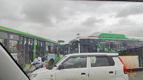 Katraj Chowk Traffic