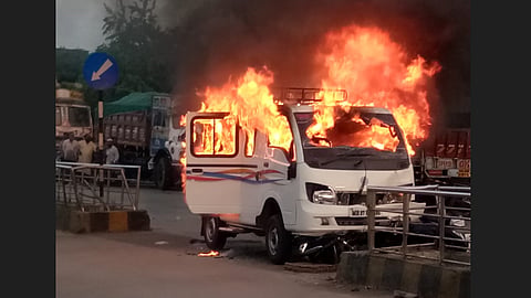 Vehicle Burnt