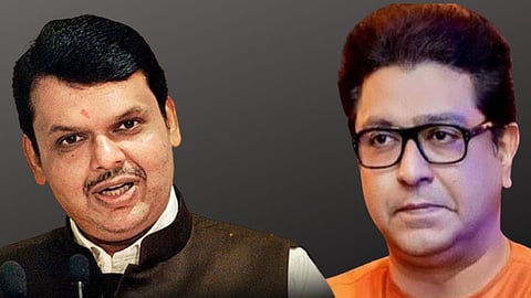 Raj Thackeray & Fadanvis 