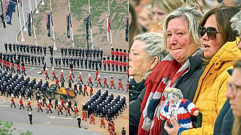 Queen Elizabeth II Burial at Windsor Castle funeral live updates king charles iii royal family