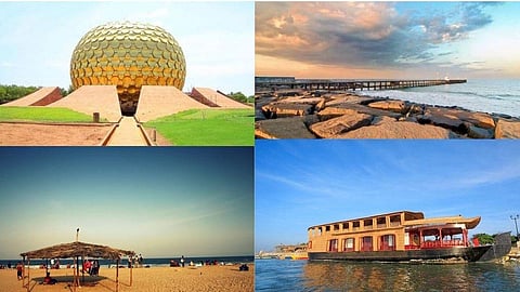 Pondicherry : निळ्याशार पाण्याचा अनुभव घ्यायचा आहे? मग एकदा पुदुच्चेरीला भेट द्या..