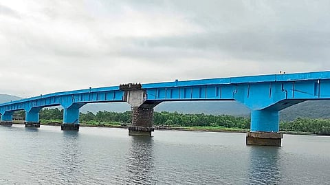 Ambet Mhapral Bridge repairs Stalled mandangad govt 