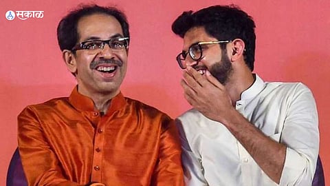 Uddhav Thackeray Aaditya Thackeray 