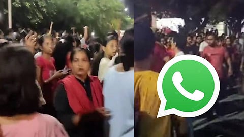 Chandigarh University Girls Protest