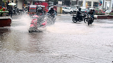 heavy rain