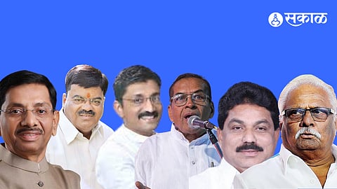 Jayant Patil, Arunbhai Gujarati, Satish Patil, Gulabrao Devkar, Sanjay Garud, Anil Gote, Ranjit Bhosale