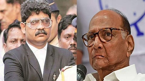 Gunratna Sadavarte and Sharad Pawar 