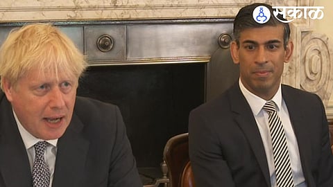 Rishi Sunak & Boris Johnson 