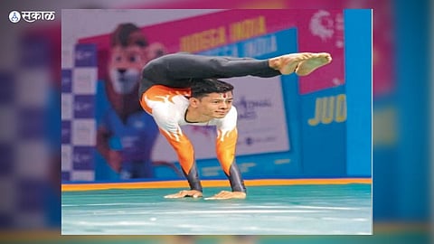 Vaibhav Srirame win gold medals International Yoga competition