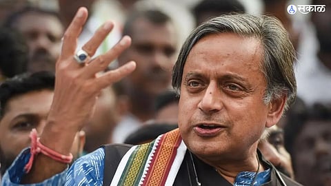 Congress President candidate Shashi Tharoor Chennai visit