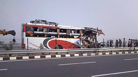 Agra Expressway Accident