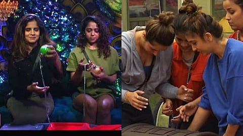 Bigg Boss Marathi 4 nomination task vish amrut 