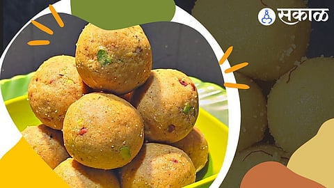 besan ladoo