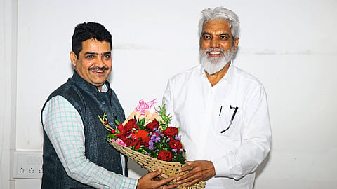 Dada Bhuse with Dr. Rahul Ranalkar