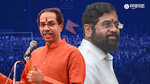 Eknath Shinde  group Uddhav Thackeray news