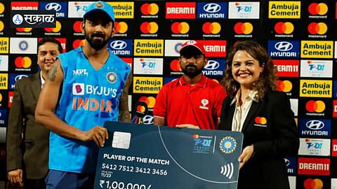 kl rahul Man Of The Match 