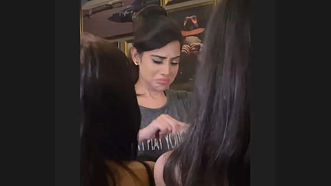 urfi javed get emotional at pre birthday celebration party