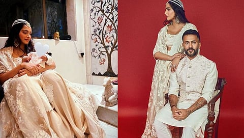 Sonam Kapoor Son's Vayu kapoor first diwali celebration Photo