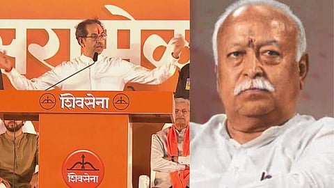 Uddhav Thackeray and Mohan Bhagwat