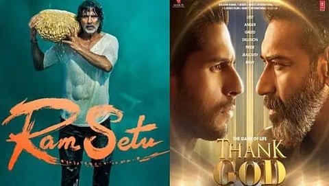 Thank God and  Ram Setu movie day 1 boxoffice collection,who is beating whom.