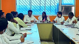 MLA suresh bhole metting