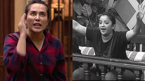 Bigg Boss Marathi 4 captaincy task apurva nemlekar and tejaswini lonari fight 