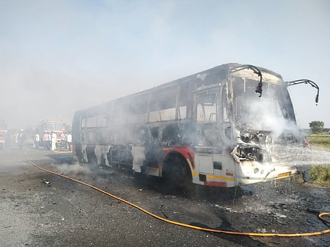 Bus Fire