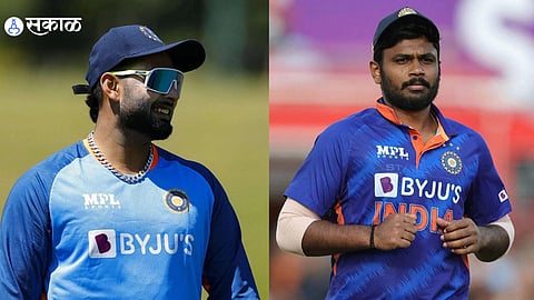   sanju samson flop Rishabh pant 