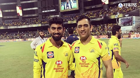 N Jagadeesan & MS Dhoni