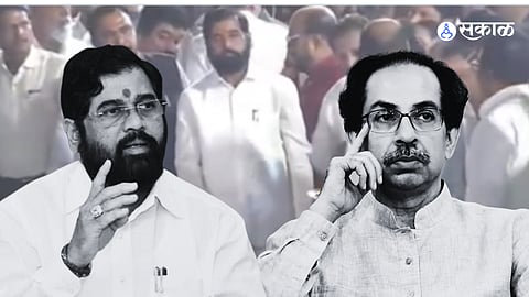Balasaheb thackeray memorial controversy over cm eknath Shinde visit purification from uddhav Thackeray group  