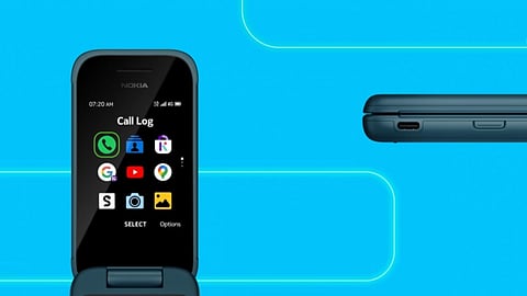 affordable nokia 2780 flip launched with 4gb ram and two display check price and all details 