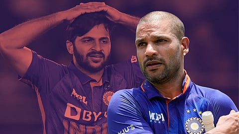 Shikhar Dhawan Shardul Thakur