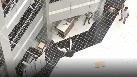 police inaction in girlfriend rape case  upset Man jumps from 6th floor Mantralaya building  