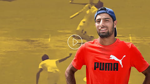 Waseem Bashir Bowling Video 