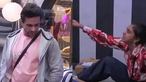 Bigg Boss 16 Shalin Bhanot anger on sumbul touqueer khan kick on a table and actress fell ill