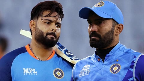 Dinesh Karthik Rishabh Pant 