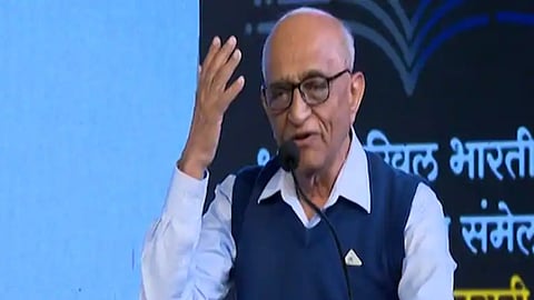 narendra chapalgaonkar became president of 96th akhil bharatiya marathi sahitya sammelan  