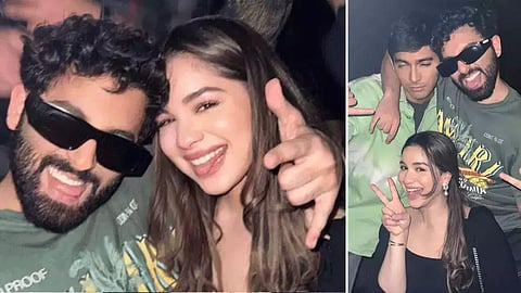 Sara Tendulkar Party Photographs With Mistry Boy 