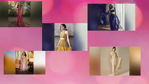 Celebs  Wedding Outfit 