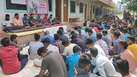 tribal students protest 