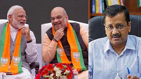 amit shah- narendra modi, arvind kejriwal