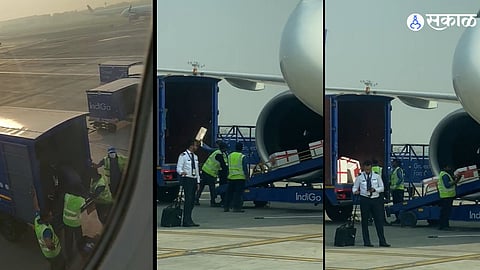 Viral video of Indigo Flight