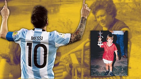 Lionel Messi Grandmother Family FC Barcelona