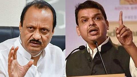 Ajit Pawar and Devendra Fadnavis