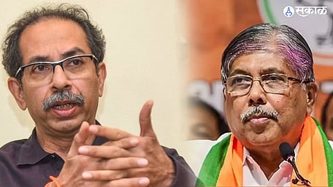 Uddhav Thackeray Chandrakant Patil 