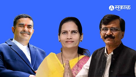 Sanjay Raut, Dr Bharati Pawar, Dinkar Anna Patil