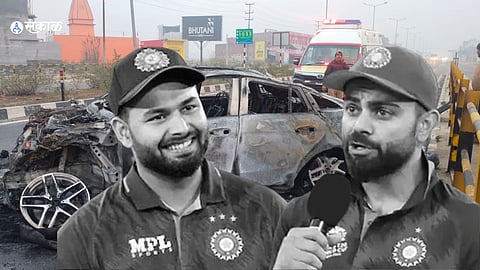 Virat Kohli message for Rishabh Pant after horrific car accident rishabh pant accident news  