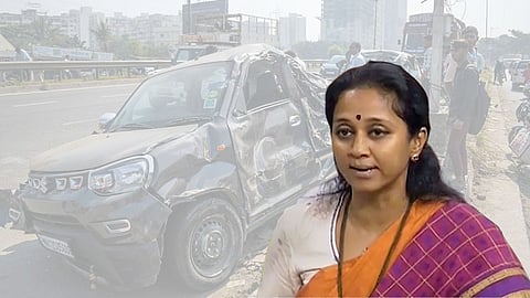 Supriya Sule : पुण्यातील नवले पुलावरील अपघाताचा मुद्या संसदेत;  सुप्रिया सुळे म्हणाल्या...
